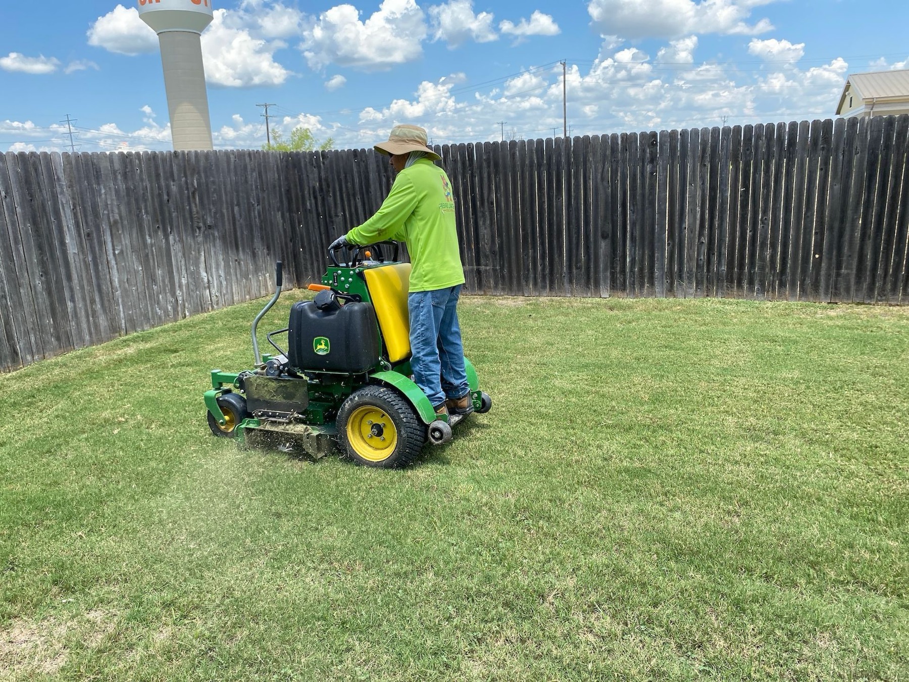 Crystal Green Lawn Care lawn care work
